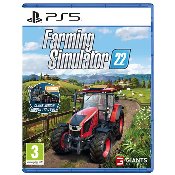 Farming Simulator 22 CZ [PS5] - BAZÁR (použitý tovar)