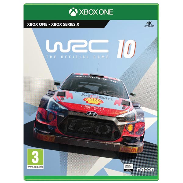 WRC 10: The Official Game [XBOX ONE] - BAZÁR (použitý tovar)