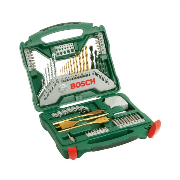 Bosch 70 dielna sada vrtákov a skrutkovacích bitov X-Line