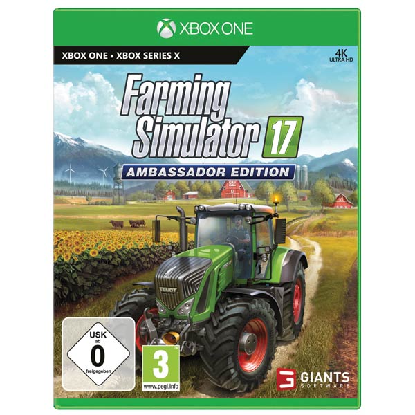 Farming Simulator 17 (Ambassador Edition) [XBOX ONE] - BAZÁR (použitý tovar)