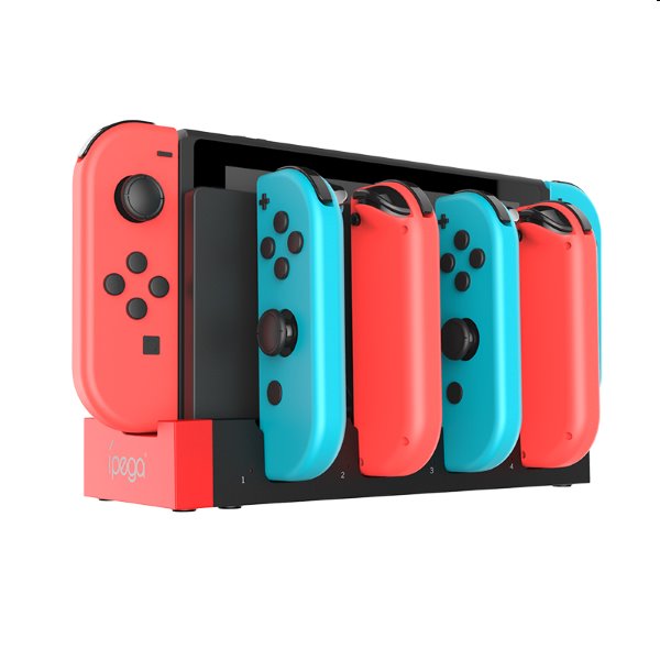 Nabíjacia stanica iPega 9186 pre Nintendo Switch Joy-con, čierna 57983115499