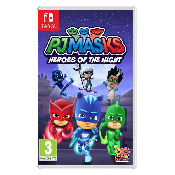 PJ Masks: Heroes of the night [NSW] - BAZÁR (použitý tovar)