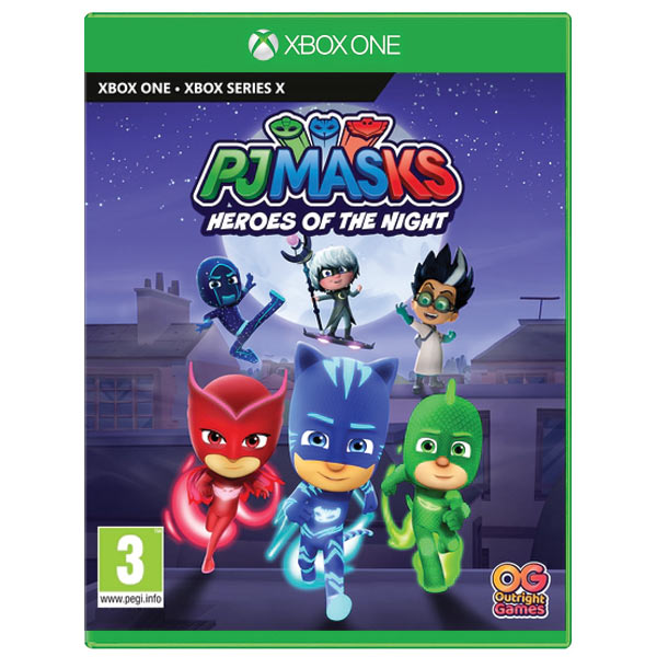 PJ Masks: Heroes of the night [XBOX Series X] - BAZÁR (použitý tovar)