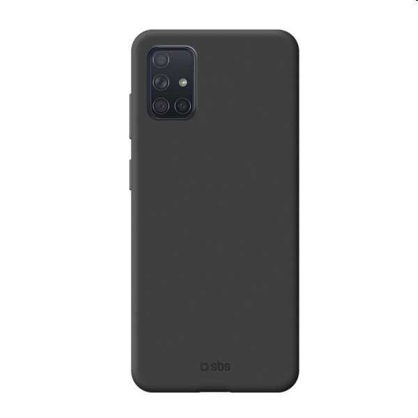 Zadný kryt SBS Sensity pre Samsung Galaxy A72 - A725F, čierna