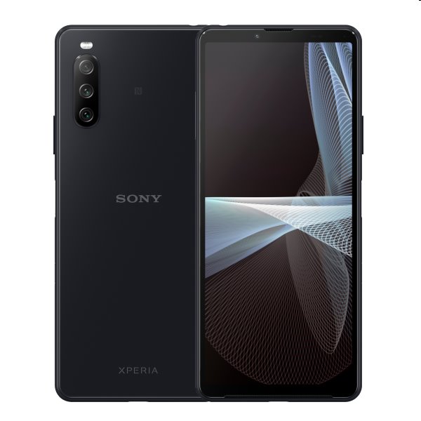 Sony Xperia 10 III 5G, 6/128GB, čierna, Trieda B - použité, záruka 12 mesiacov
