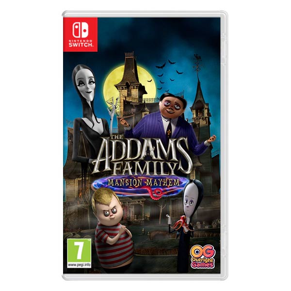 The Addams Family: Mansion Mayhem [NSW] - BAZÁR (použitý tovar)