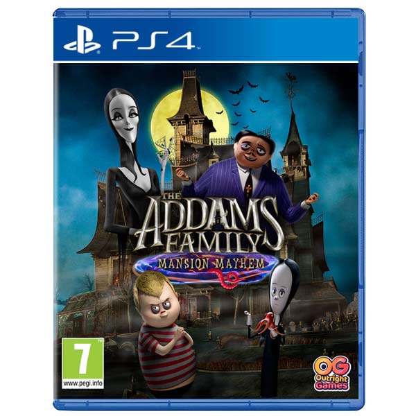 The Addams Family: Mansion Mayhem [PS4] - BAZÁR (použitý tovar)