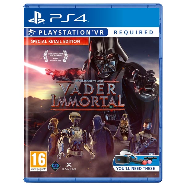 A Star Wars VR Series: Vader Immortal (Special Retail Edition) [PS4] - BAZÁR (použitý tovar)