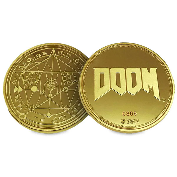 Zberateľská minca Limited Edition 25th Anniversary Gold (Doom)