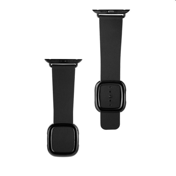 E-shop Kožený remienok COTEetCI Nobleman pre Apple Watch 384041mm, čierny WH5200-KK