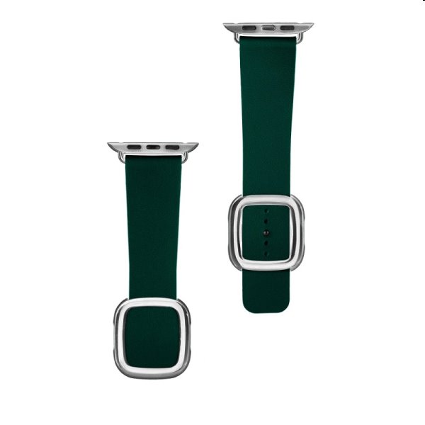 E-shop Kožený remienok COTEetCI Nobleman pre Apple Watch 384041mm, zelený WH5200-GR