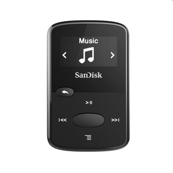 Prehrávač SanDisk MP3 Clip Jam 8 GB MP3, čierny SDMX26-008G-E46K