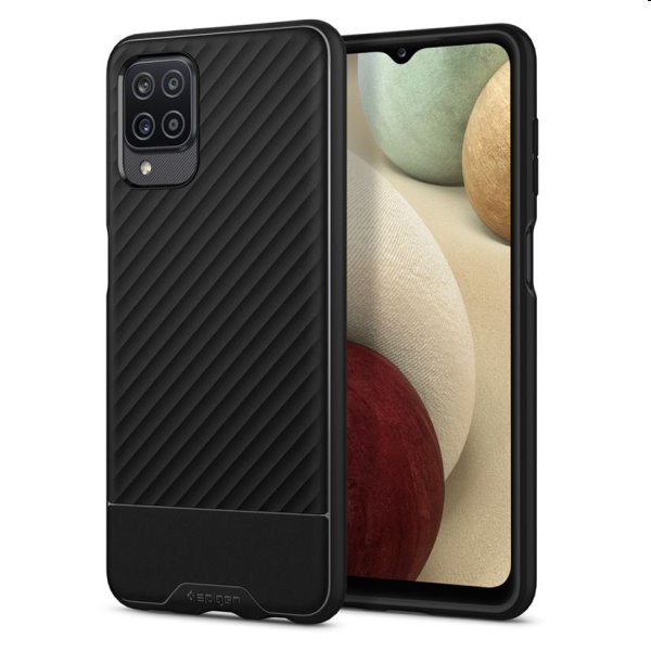 Puzdro Spigen Core Armor pre Samsung Galax A12 - A125F, čierne
