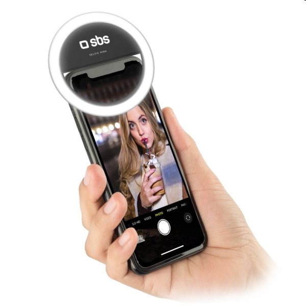 SBS Selfie kruhové svetlo pre smartphone