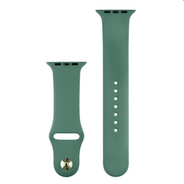 Silikónový remienok COTEetCI pre Apple Watch 38/40/41mm, píniovo zelená