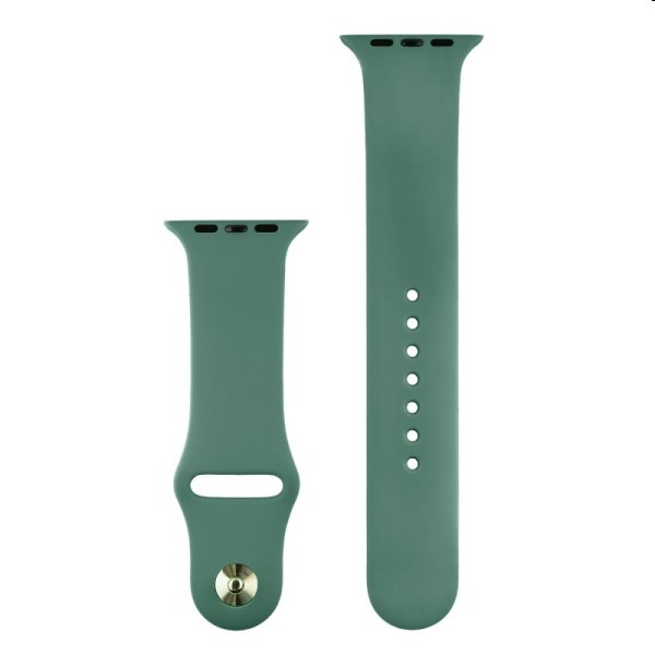 Silikónový remienok COTEetCI pre Apple Watch 38/40/41mm, píniovo zelená