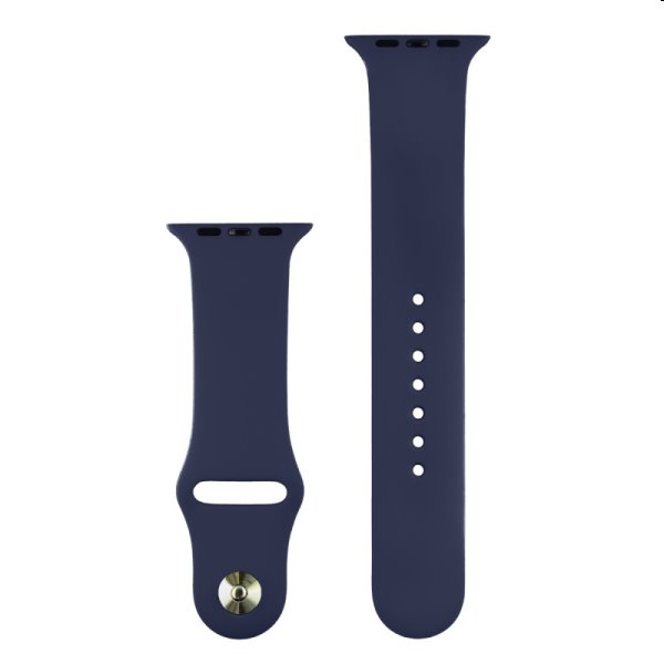 Silikónový remienok COTEetCI pre Apple Watch 38/40/41mm, tmavomodrá