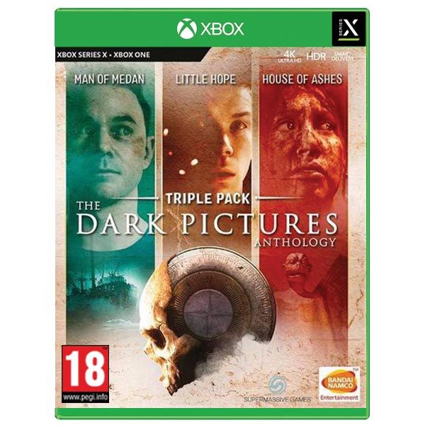 The Dark Pictures: Anthology (Triple Pack) [XBOX Series X] - BAZÁR (použitý tovar)