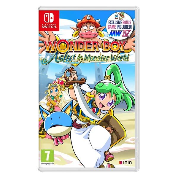 Wonder Boy: Asha in Monster World [NSW] - BAZÁR (použitý tovar)