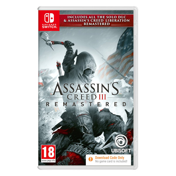 Assassin’s Creed 3 + Liberation Remastered (Code in Box Edition)