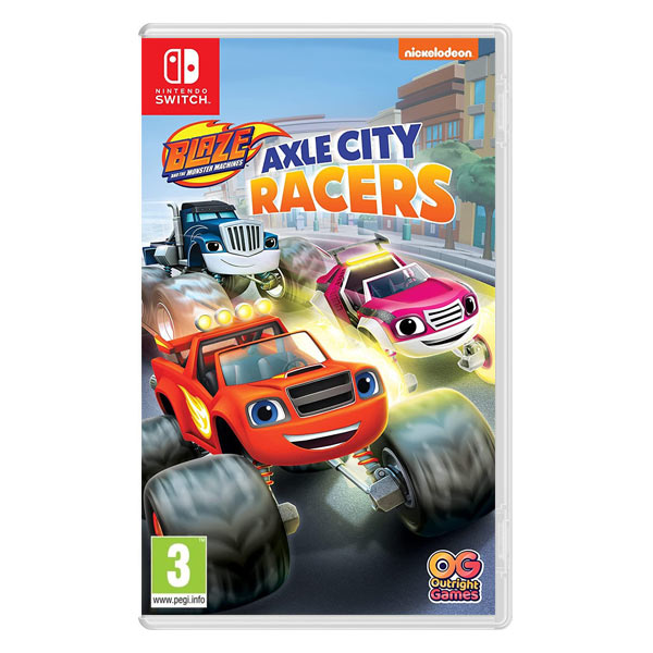 Blaze and the Monster Machines: Axle City Racers [NSW] - BAZÁR (použitý tovar)