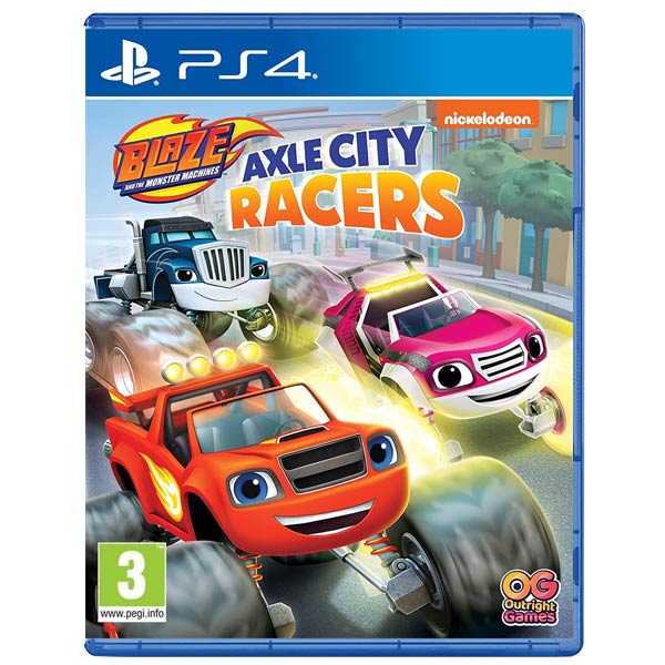 Blaze and the Monster Machines: Axle City Racers [PS4] - BAZÁR (použitý tovar)