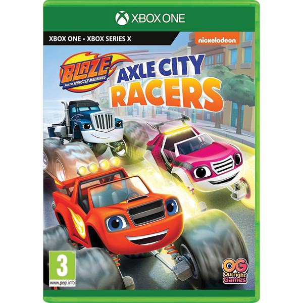 Blaze and the Monster Machines: Axle City Racers [XBOX Series X] - BAZÁR (použitý tovar)