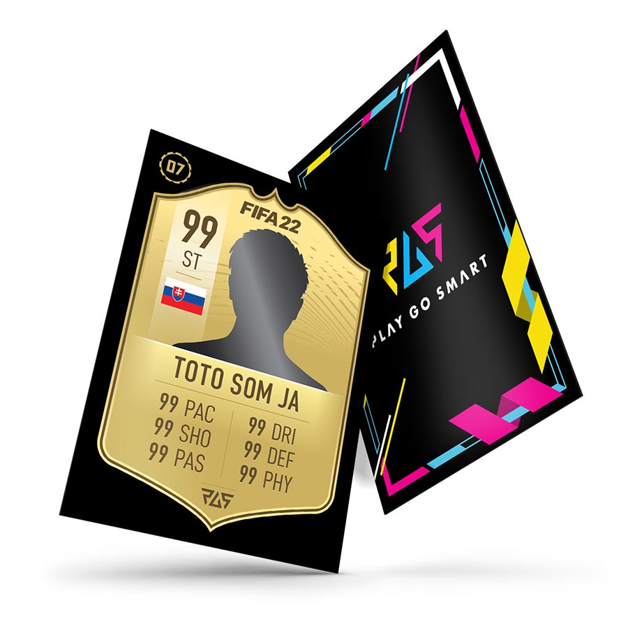 Darček - FIFA 22 zberateľská kartička v cene 4,99 €