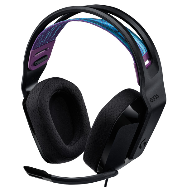 E-shop Herné slúchadlá Logitech G335 Wired, black 981-000978