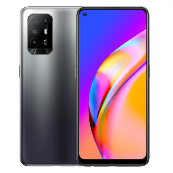 Oppo Reno5 Z 5G, 8/128GB, Fluid Black, Trieda A - použité, záruka 12 mesiacov