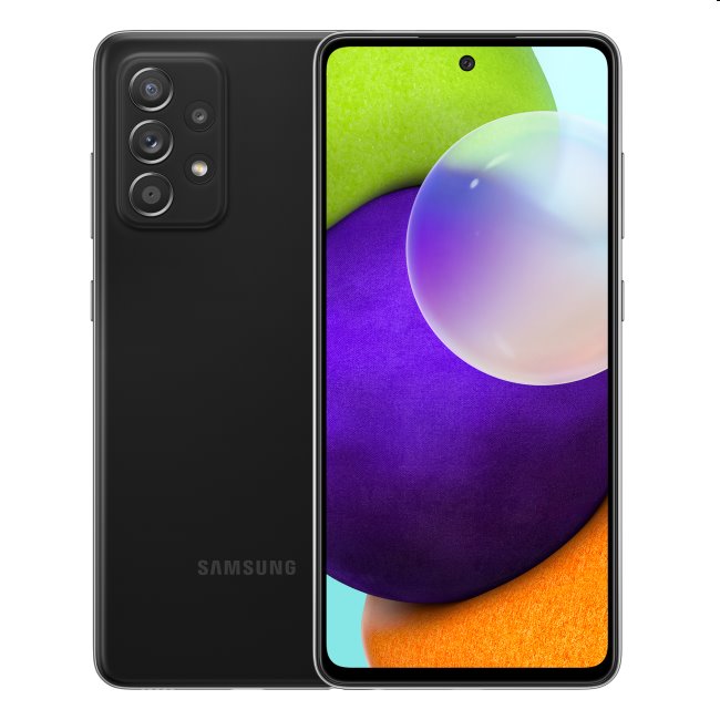 Samsung Galaxy A52 - A525F, 6/128GB,  Awesome Black - rozbalené balenie
