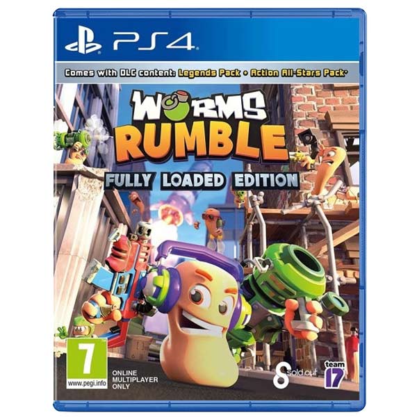 Worms Rumble (Fully Loaded Edition) [PS4] - BAZÁR (použitý tovar)