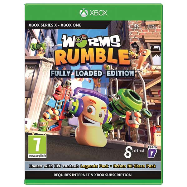 Worms Rumble (Fully Loaded Edition) [XBOX Series X] - BAZÁR (použitý tovar)
