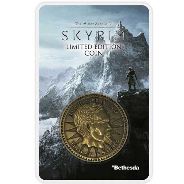 Zberateľská minca Elder Scrolls Limited Edition Zberateľská minca Elder Scrolls Limited Edition