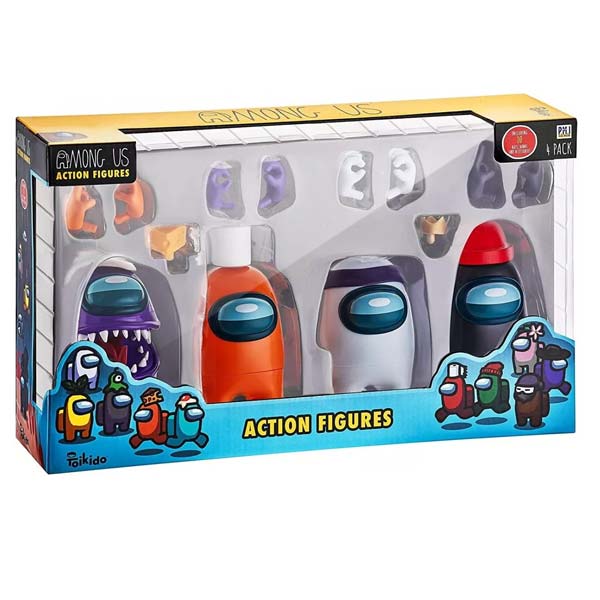Among Us Action Figures 4 Pack