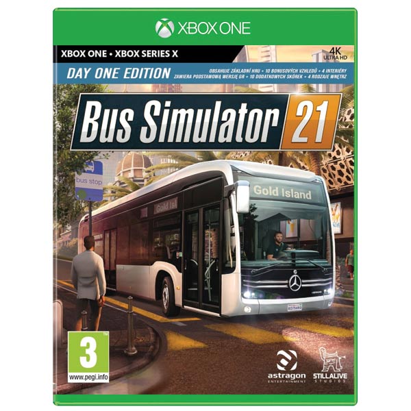 Bus Simulator 21 (Day One Edition) [XBOX ONE] - BAZÁR (použitý tovar)