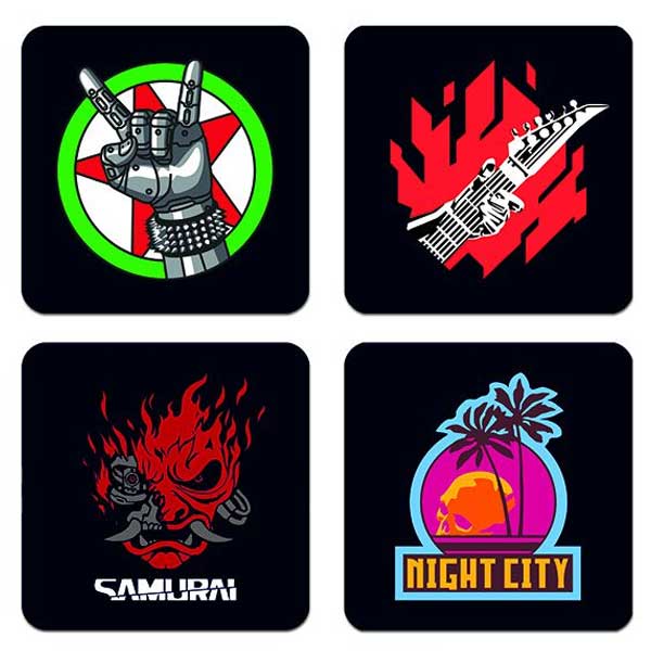 Coaster Set (Cyberpunk 2077)