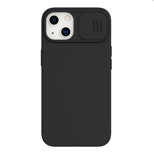 Zadný silikónový kryt Nillkin CamShield Silky Magnetic pre iPhone 13, čierna Zadný silikónový kryt Nillkin CamShield Silky Magnetic pre iPhone 13, čierna
