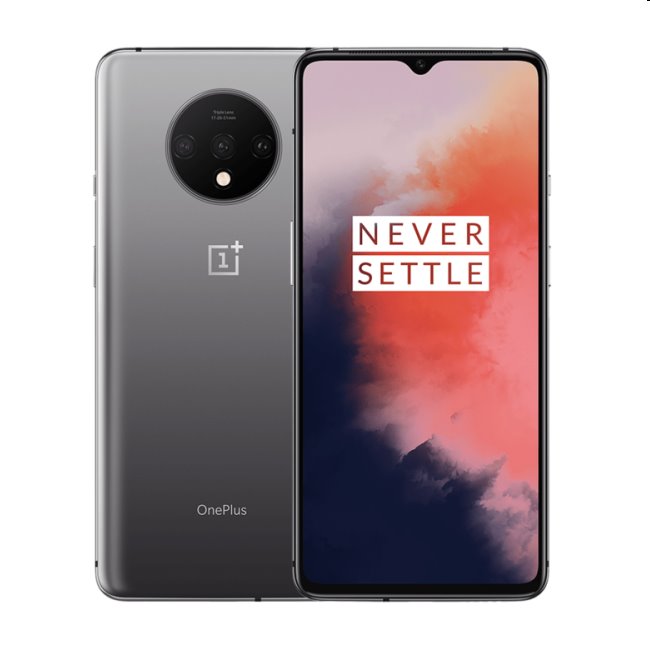 OnePlus 7T, 8/128GB, Frosted Silver, Trieda A - použité, záruka 12 mesiacov