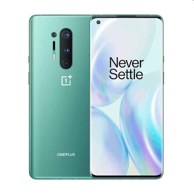 OnePlus 8 Pro, 12GB/256GB, Dual SIM, Glacial Green, Trieda A - použité, záruka 12 mesiacov