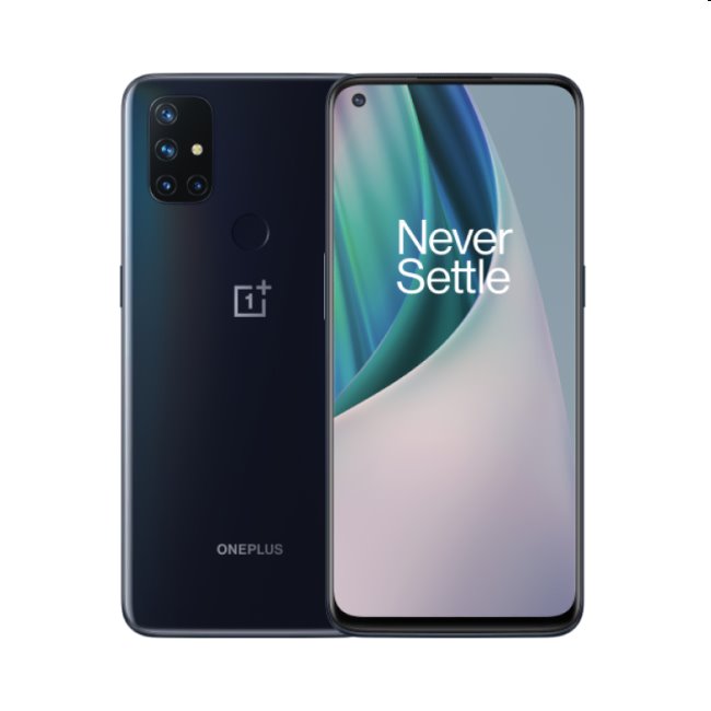 OnePlus Nord N10, 6GB/128GB, Midnight Ice, Trieda B - použité, záruka 12 mesiacov