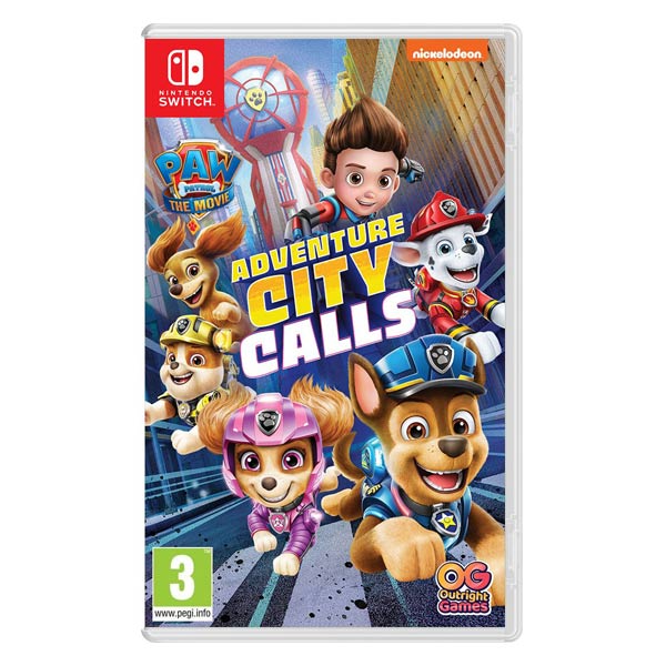 Hra Nintendo Paw Patrol: Adventury City Calls hra pro Nintendo Switch