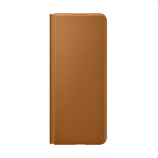 Knižkové puzdro Leather Flip Cover pre Samsung Galaxy Z Fold3, hnedá Knižkové puzdro Leather Flip Cover pre Samsung Galaxy Z Fold3, hnedá