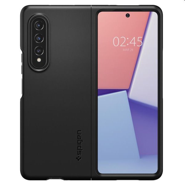 Puzdro Spigen Thin Fit pre Samsung Galaxy Z Fold3, čierne