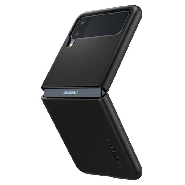 Puzdro Spigen Thin Fit pre Samsung Galaxy Z Flip3, čierne