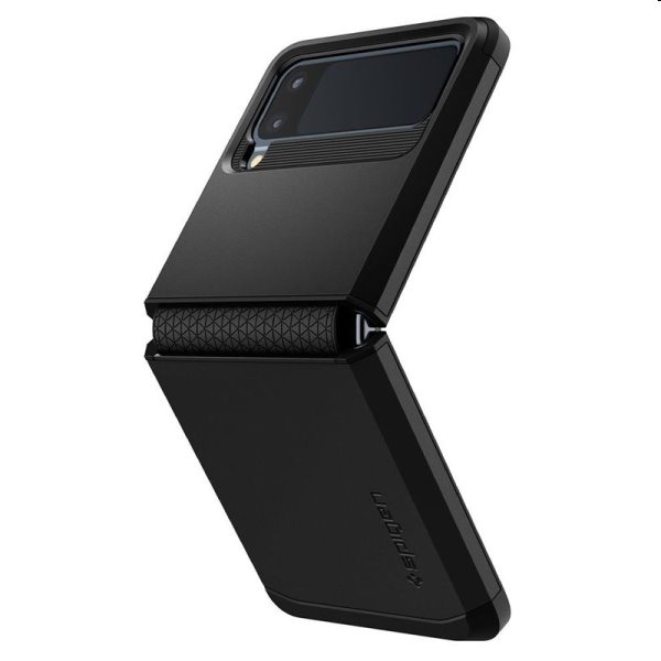 Puzdro SpigenTough Armor pre Samsung Galaxy Z Flip3, čierne