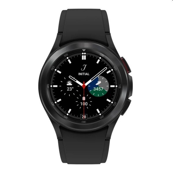 Samsung Galaxy Watch4 Classic LTE, 46mm, čierna, Trieda C - použité, záruka 12 mesiacov