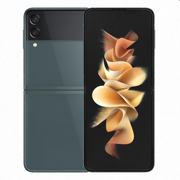 Samsung Galaxy Z Flip3 5G, 8/128GB, zelená, Trieda A - použité, záruka 12 mesiacov