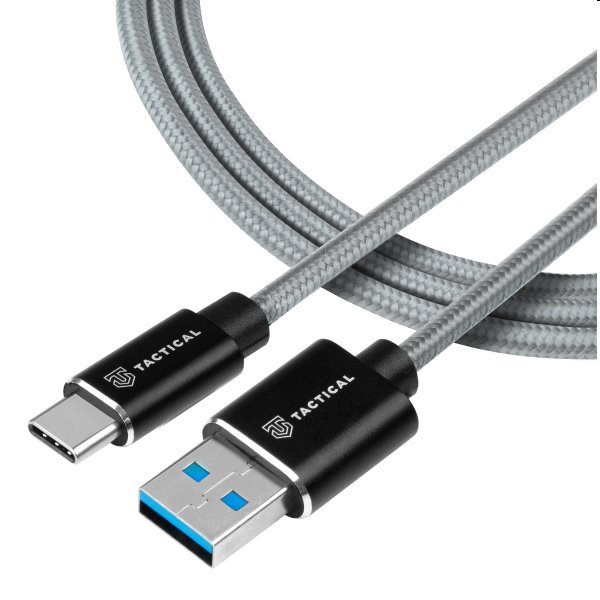 Tactical kevlarový USB-A/USB-C kábel, 1 m Tactical kevlarový USB-A/USB-C kábel, 1 m