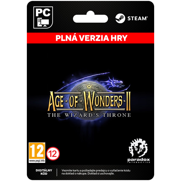 E-shop Age of Wonders 2: The Wizard's Throne [Steam]